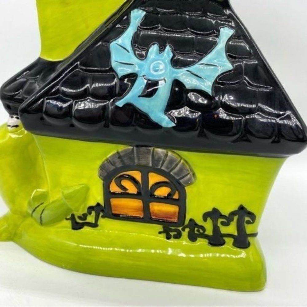 Target Halloween 2009 Ceramic Haunted House Cookie Jar - Picture 7 of 14